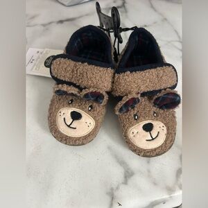 George Brown Bear Kids Slippers